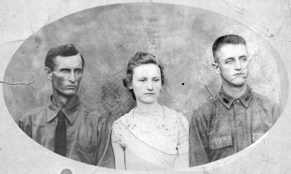 Bride, Groom, and Best Man